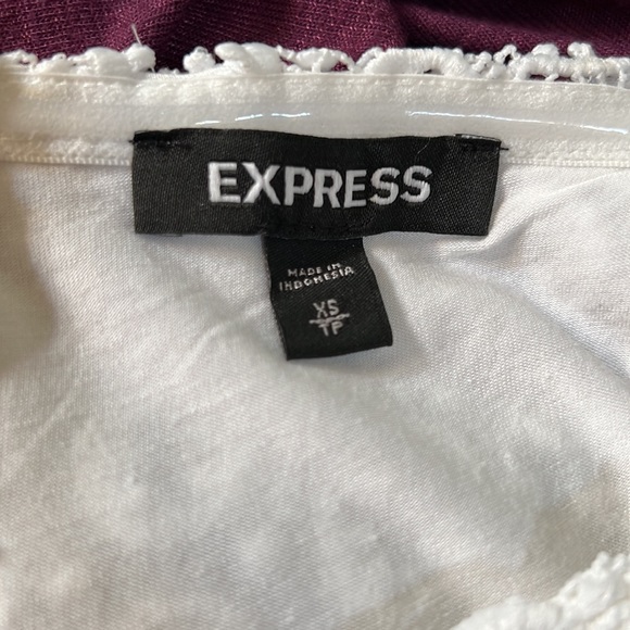 Express white eyelet midi dress - Picture 5 of 5